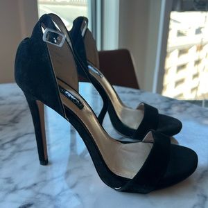 Black Suede Heels